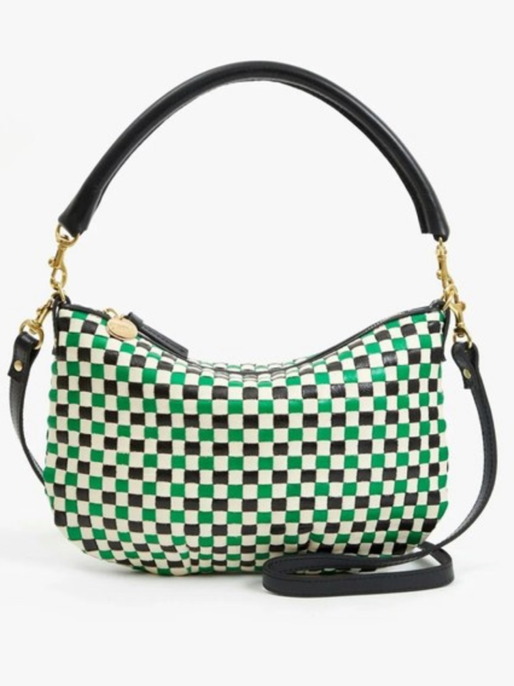 NWT CLARE V. petit moyen messenger bag in green apple - Picture 2 of 9
